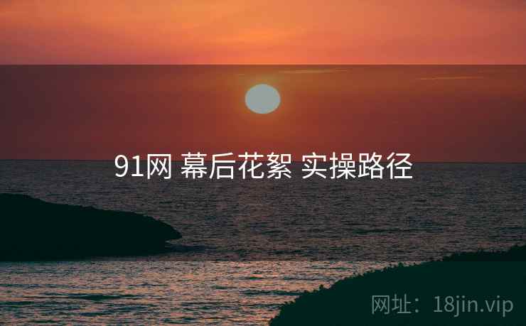 91网 幕后花絮 实操路径