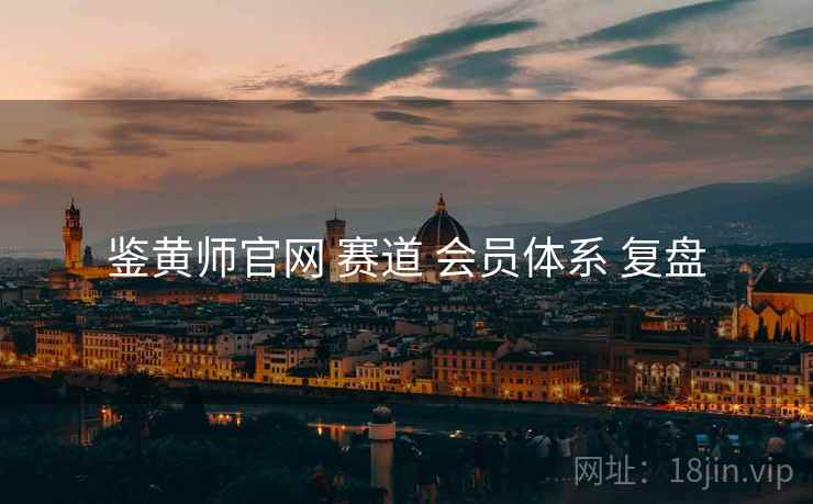 鉴黄师官网 赛道 会员体系 复盘