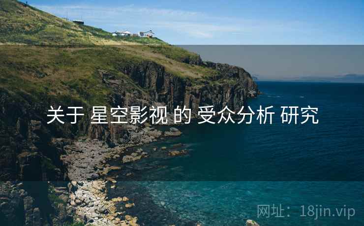 关于 星空影视 的 受众分析 研究