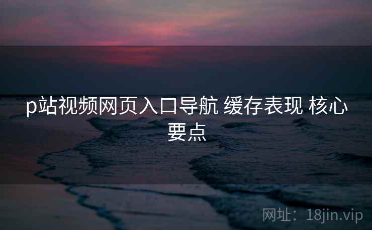 p站视频网页入口导航 缓存表现 核心要点