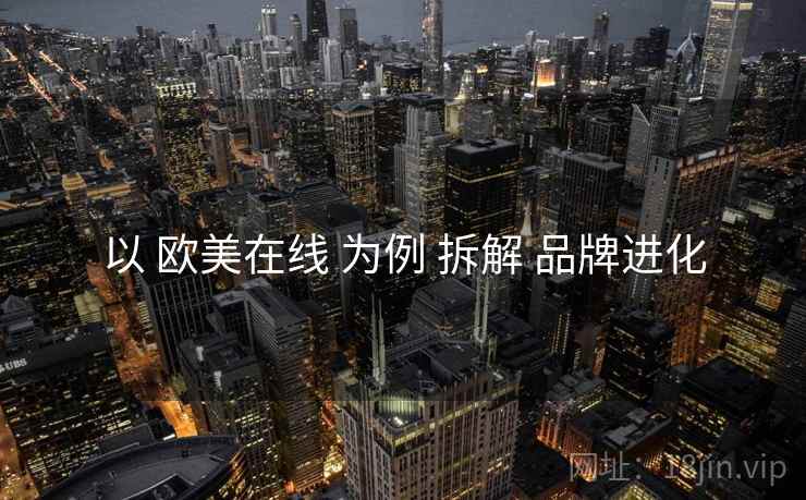 以 欧美在线 为例 拆解 品牌进化